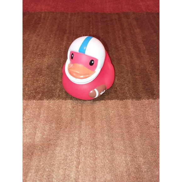 Infantino Fun Time Football Player Rubber Duck - Picture 1 of 4